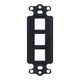 Decorex Insert with 3 Ports for EZ®/HD Style - Black IC107DI3BK Decorex Insert with 3 Ports for EZ®/HD Style - Black IC107DI3BK